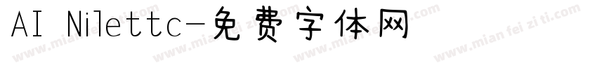 AI Nilettc字体转换